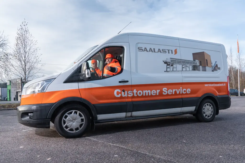 Saalasti maintenance car