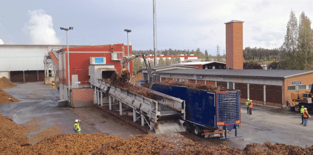 Biomass crusher horizontal